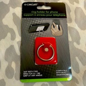 Ring phone holder